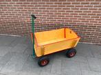 Houten Bolderkar met Metalen Onderstel, Ophalen, Gebruikt