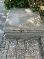 Grijze tegel 60 x 60.  3 stuks, Tuin en Terras, Tegels en Klinkers, Ophalen, Gebruikt, 10 m² of meer, Beton