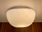 Plafondlamp melkglas Massive afmeting 20x20x10,5 cm, Huis en Inrichting, Lampen | Plafondlampen, Ophalen of Verzenden, Gebruikt