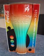 Coca Cola Glas Duitsland  regenbogen limitierte Edition Crew, Ophalen of Verzenden, Nieuw, Frisdrankglas