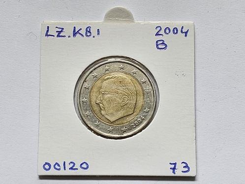 2-euromunt België (B) 2004 Koers LZ-K8.1, Postzegels en Munten, Munten | Europa | Euromunten, Losse munt, 2 euro, België, Ophalen of Verzenden