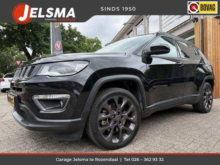 Jeep Compass 4xe 240 Plug-in Hybrid Electric S Aut., Navi &, Auto's, Jeep, Bedrijf, Te koop, Compass, 4x4, ABS, Achteruitrijcamera