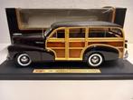 Chevrolet Fleetmaster Woody 1948 Maisto metal 1:18 KRD, Ophalen of Verzenden, Zo goed als nieuw, Auto, Maisto