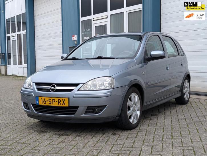 Opel Corsa 1.2-16V Silverline Airco Cruise Ctrl Trekhaak, Auto's, Opel, Bedrijf, Te koop, Corsa, ABS, Airbags, Airconditioning