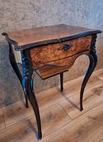 Napoleon lll  bijzettafel/naaitafeltje antiek, Antiek en Kunst, Ophalen