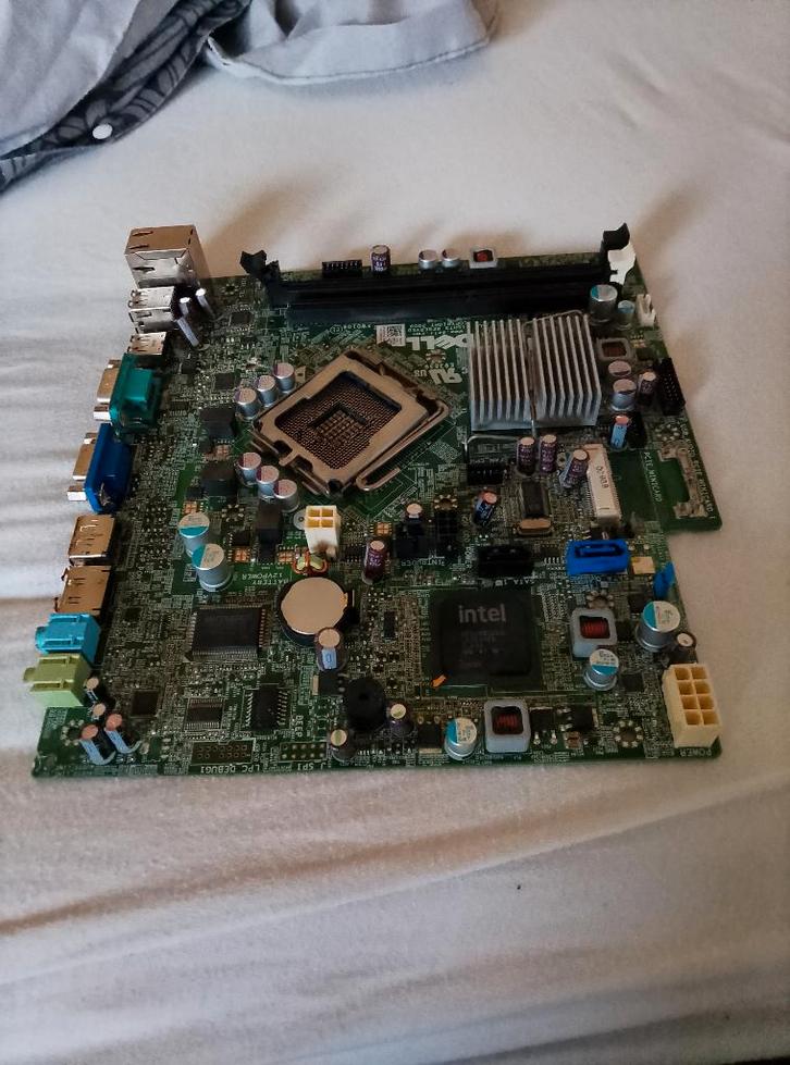 Dell MIH61R Moederbord, Computers en Software, Moederborden, Gebruikt, Intel, DDR3, Ophalen of Verzenden