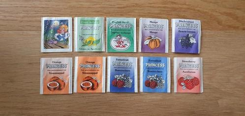 (01) Theezakje / Theezakjes / Thee zakjes - Princess 10st, Hobby en Vrije tijd, Theezakjes, Theezakje(s), Ophalen of Verzenden