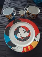 Leuk Mickey Mouse Serviesgoed - 4 Delig, Gebruikt, Overige typen, Ophalen of Verzenden, Overige stijlen
