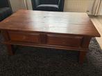 Eiken salontafel TEAB, Huis en Inrichting, Tafels | Salontafels, Ophalen, 100 tot 150 cm, Klassiek, Eikenhout