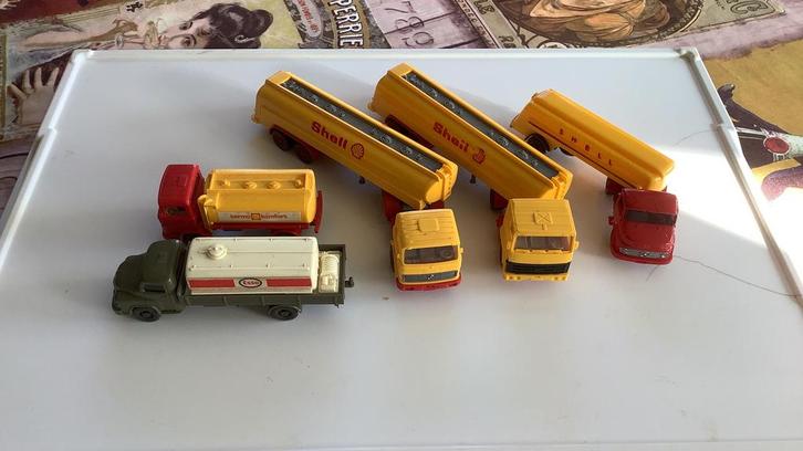 Wiking Tankwagens in uitstekende staat oude modellen., Hobby en Vrije tijd, Modelauto's | 1:87, Zo goed als nieuw, Bus of Vrachtwagen