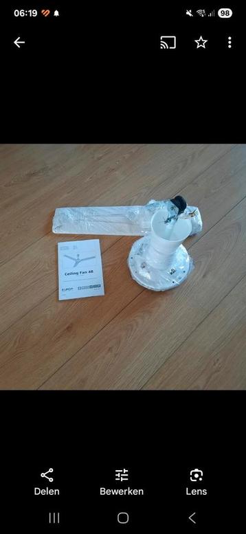 Plafon ventilator  beschikbaar voor biedingen