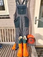 Zaagbroek / Zaaglaarzen / Veiligheidshelm, Tuin en Terras, Ophalen of Verzenden, Gebruikt, Broek