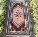 Handgeknoopt 'Perzisch' tapijt cq vloerkleed 75 cm x 145 cm, 100 tot 150 cm, Zo goed als nieuw, Tijdloos, Crème