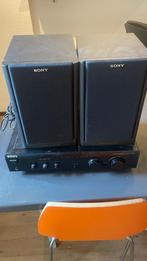 Sony Versterker TA-FE300R + 2 Sony boxen, Ophalen, Gebruikt, Sony, 120 watt of meer