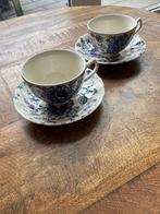 johnson brothers rose chintz blue kop & schotel (20 stuks), Antiek en Kunst, Ophalen of Verzenden
