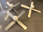 Plafondventilator met lamp 3 stuks. 1m breed., Witgoed en Apparatuur, Ventilatoren, Ophalen, Gebruikt, Plafondventilator