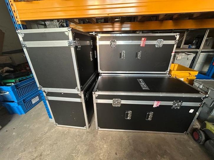 Flightcases 128x55x66cm, Muziek en Instrumenten, Behuizingen en Koffers, Gebruikt, Overige instrumenten, Flightcase, Ophalen
