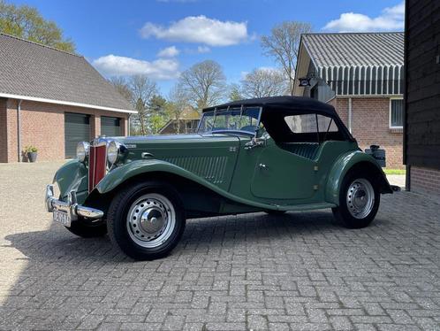 MG TD Mk2 1953 5-Speed LHD, Auto's, Oldtimers, Bedrijf, Te koop, Lederen bekleding, Open dak, MG, Benzine, Cabriolet, Handgeschakeld