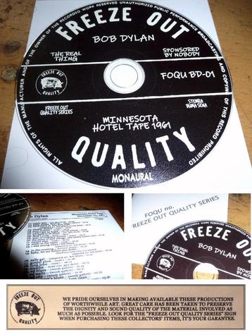 cd Bob Dylan - Minnesota Hotel Tape - 1961 beschikbaar voor biedingen