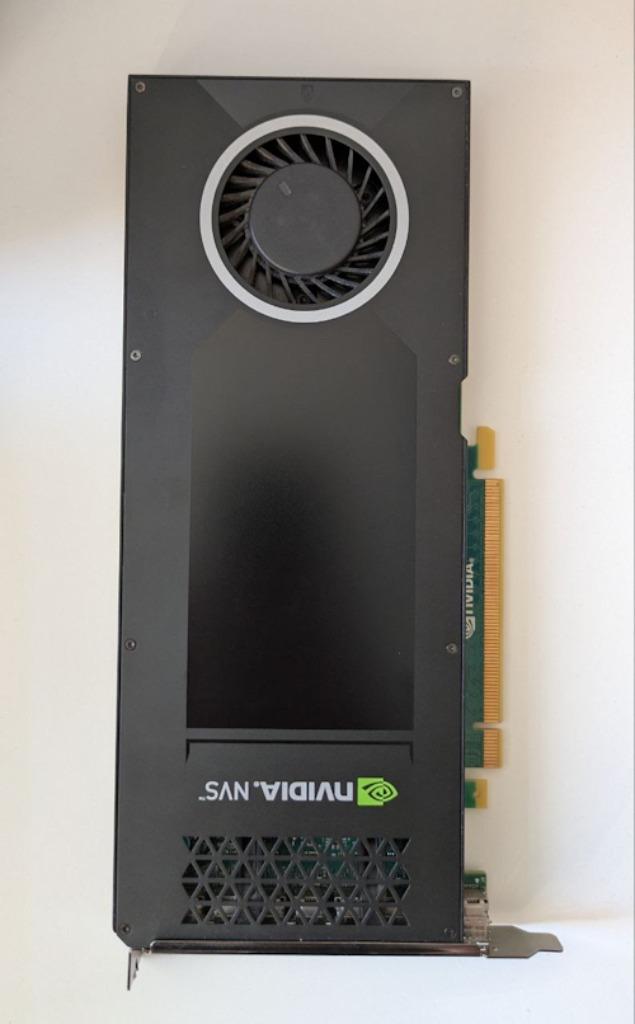 PNY NVIDIA NVS 810 met 8 mini DP aansluitingen, Computers en Software, Videokaarten, Zo goed als nieuw, Nvidia, DisplayPort, Verzenden