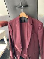 Bordeaux rood heren pak, Kleding | Heren, Ophalen, Zara Man, Gedragen, Rood