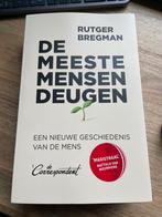 Rutger Bregman - De meeste mensen deugen, Boeken, Overige Boeken, Ophalen of Verzenden, Zo goed als nieuw, Rutger Bregman