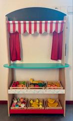 Houten Theater & Winkel met Inhoud, Ophalen, Gebruikt, Meubelstuk of Keukentje