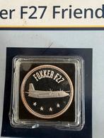 Fokker penning, Ophalen of Verzenden, Zilver