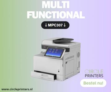 Multifunctionele Ricoh MPC307 Printer beschikbaar voor biedingen