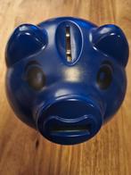 Spaarvarken met inhoud, Verzamelen, Spaarpotten, Ophalen, Gebruikt, Metaal of Blik, Overige thema's