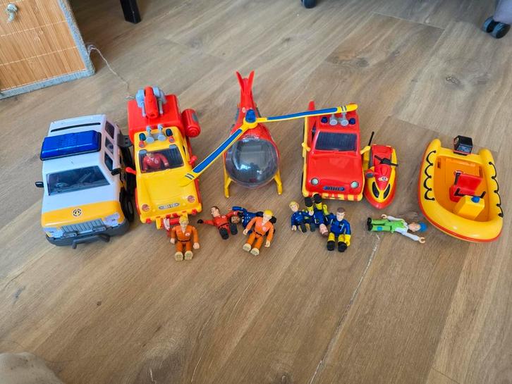 Brandweerman Sam, Kinderen en Baby's, Speelgoed | Bouwstenen, Gebruikt, Ophalen of Verzenden
