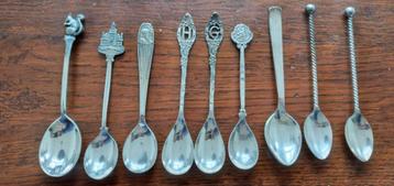 Theelepels diversen o.a Gero/Sola/D.E. beschikbaar voor biedingen