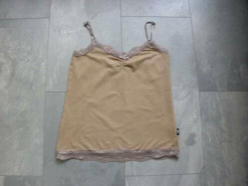 gaaf DIDI topje, maat S (qwe), Kleding | Dames, Tops, Zo goed als nieuw, Maat 36 (S), Bruin, Zonder mouw, Ophalen of Verzenden