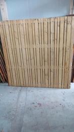 1 Geïmpregneerd schuttingpaneel 180x180cm hillhout Nieuw, Tuin en Terras, Ophalen, Nieuw, Hout, 150 tot 200 cm