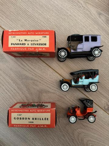 3x oude auto’s van RAMI by JMK beschikbaar voor biedingen