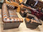 Chesterfield Delta set 3-zits + 2 clubfauteuils
