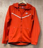 Nike Tech Fleece hoodie vest oranje - Maat S, Oranje, Ophalen of Verzenden, Zo goed als nieuw, Algemeen