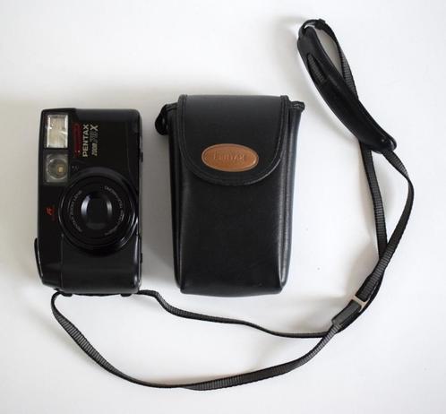 Pentax Zoom 70-X Zwart 35-70 mm Tele-Macro Point & Shoot 35, Audio, Tv en Foto, Fotocamera's Analoog, Gebruikt, Compact, Pentax
