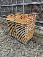 ✅ 24x Broodkrat met wielplaat | opslag, magazijn, garage, Doe-het-zelf en Verbouw, Kratten en Dozen, Ophalen, Doos, 100 cm of meer