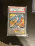 Moltres & Zapdos & Articuno GX PSA 9 Hidden Fates, Ophalen of Verzenden, Zo goed als nieuw, Losse kaart, Foil