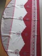 Tafellaken room/ beige/grijs (Portugal)  Afmeting:180 cm, Crème, 150 tot 200 cm, Rond, Nieuw