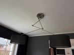 Moderne Hanglamp met 2 Lampenkappen, Huis en Inrichting, Ophalen of Verzenden, Zo goed als nieuw, Metaal, Minder dan 50 cm