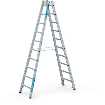 Zarges Coni B 40314 Aluminium Trap 2x12 Werkhoogte 4.6 Meter beschikbaar voor biedingen