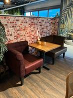 Hoekbanken voor horeca - 90x60 cm, Gebruikt, Minder dan 75 cm, Ophalen of Verzenden, 75 tot 100 cm
