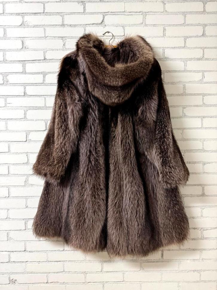 bontjas, Kleding | Dames, Bodywarmers, Nieuw, Maat 46/48 (XL) of groter, Beige, Ophalen of Verzenden