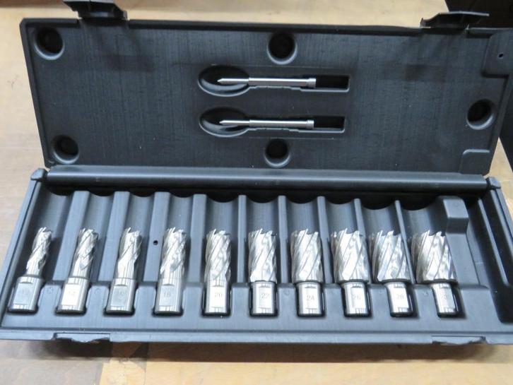 Kernborenset HSS/M2 - 12 delig Nieuw in koffer, Doe-het-zelf en Verbouw, Gereedschap | Handgereedschap, Nieuw, Ophalen of Verzenden