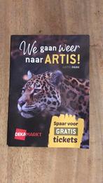 Dekamarkt artis ticket volle spaarkaart toegangskaart, Verzamelen, Dekamarkt, Ophalen