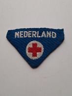 Rode Kruis embleem Geneeskundige troepen 1946, Verzamelen, Militaria | Algemeen, Verzenden, Landmacht, Nederland, Embleem of Badge