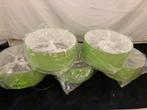 Lampenkap groen 60 cm, Huis en Inrichting, Lampen | Lampenkappen, Ophalen, Zo goed als nieuw, Groen, Rond