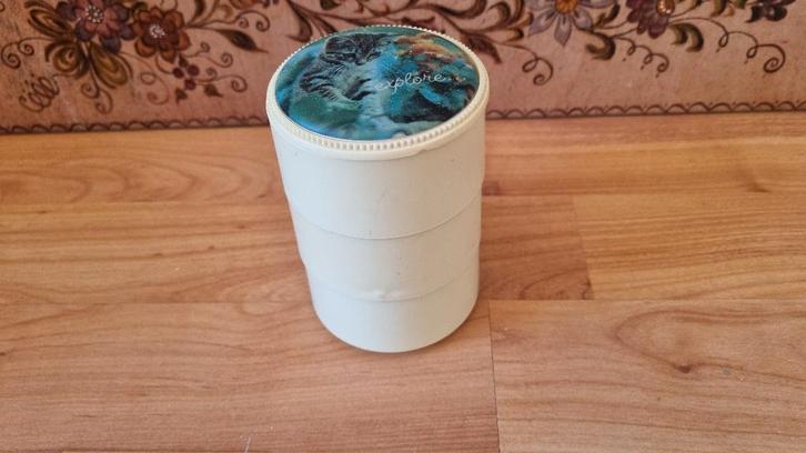 3 Zeldzame Vintage Snuisterij Bakjes Poes Springbok Editions, Verzamelen, Blikken, Gebruikt, Overige, Overige merken, Verzenden